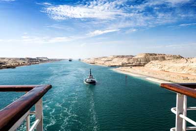 Suezin kanava, Egypti