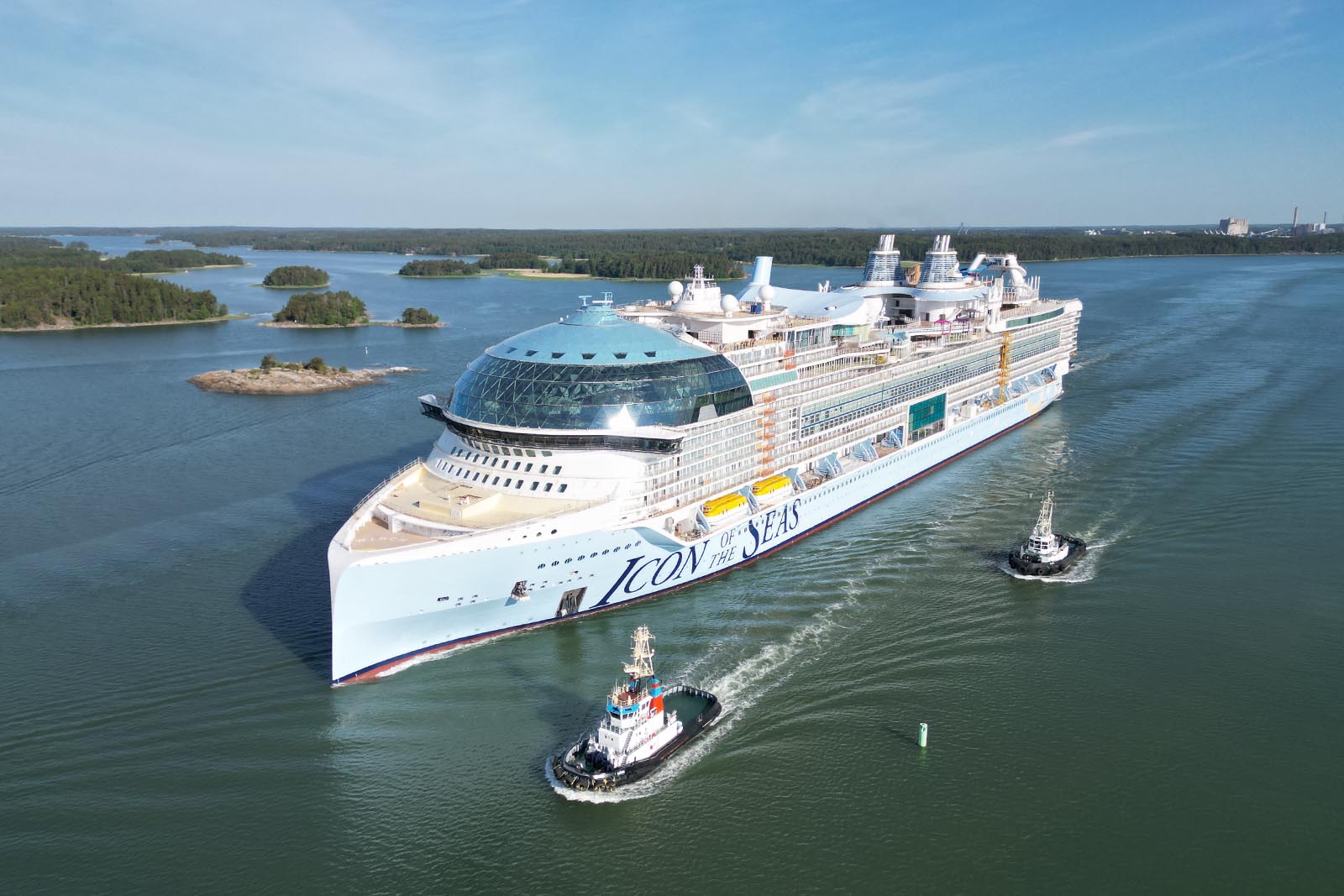Icon of the Seasin ensimmäinen merikelpoisuuskoe